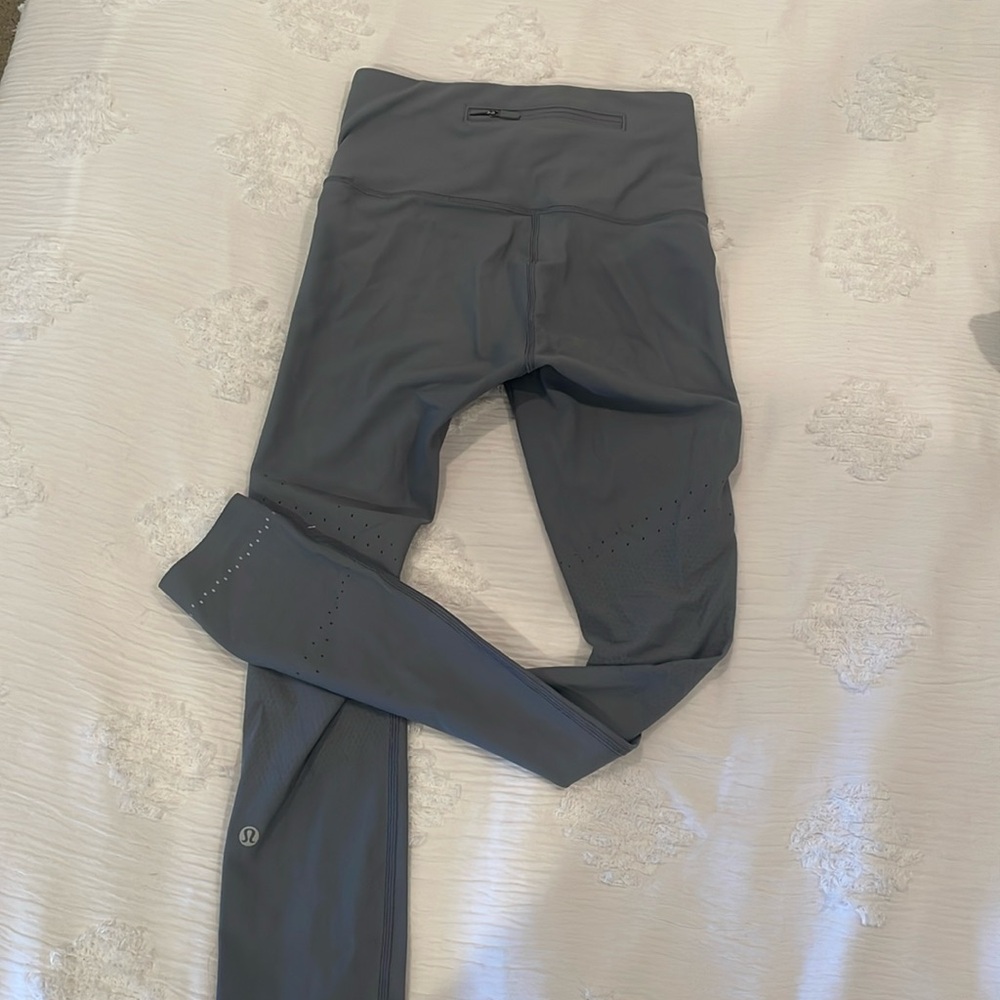 Lululemon leggings. Grey/blue color